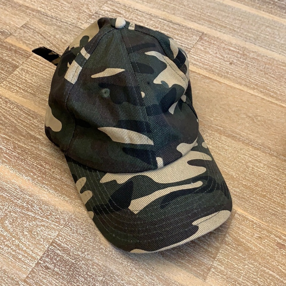 Garage Camo Baseball Hat Cap